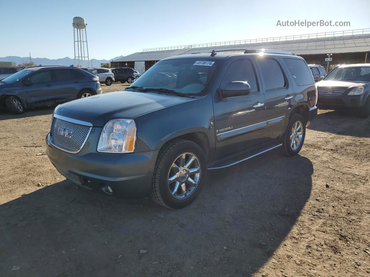 2007 Gmc Yukon Denali Gray vin: 1GKFK63827J126359