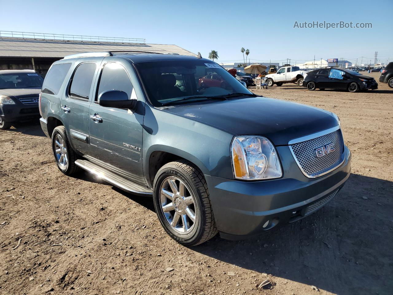 2007 Gmc Yukon Denali Gray vin: 1GKFK63827J126359