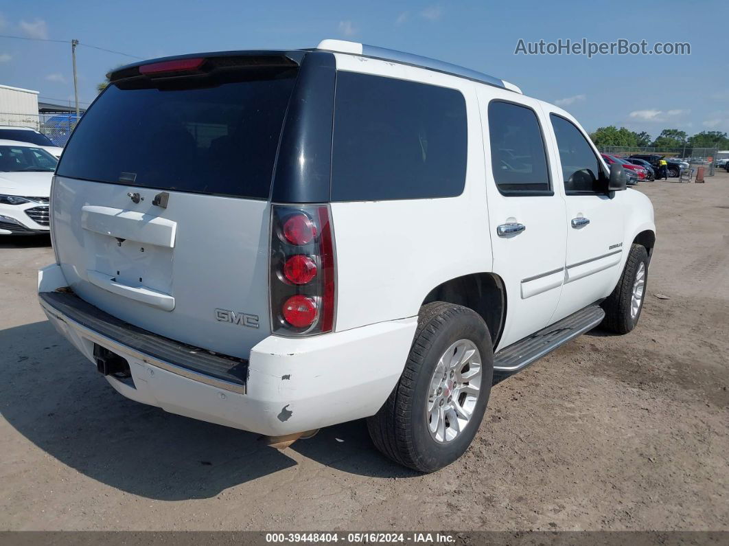 2007 Gmc Yukon Denali White vin: 1GKFK63827J219432