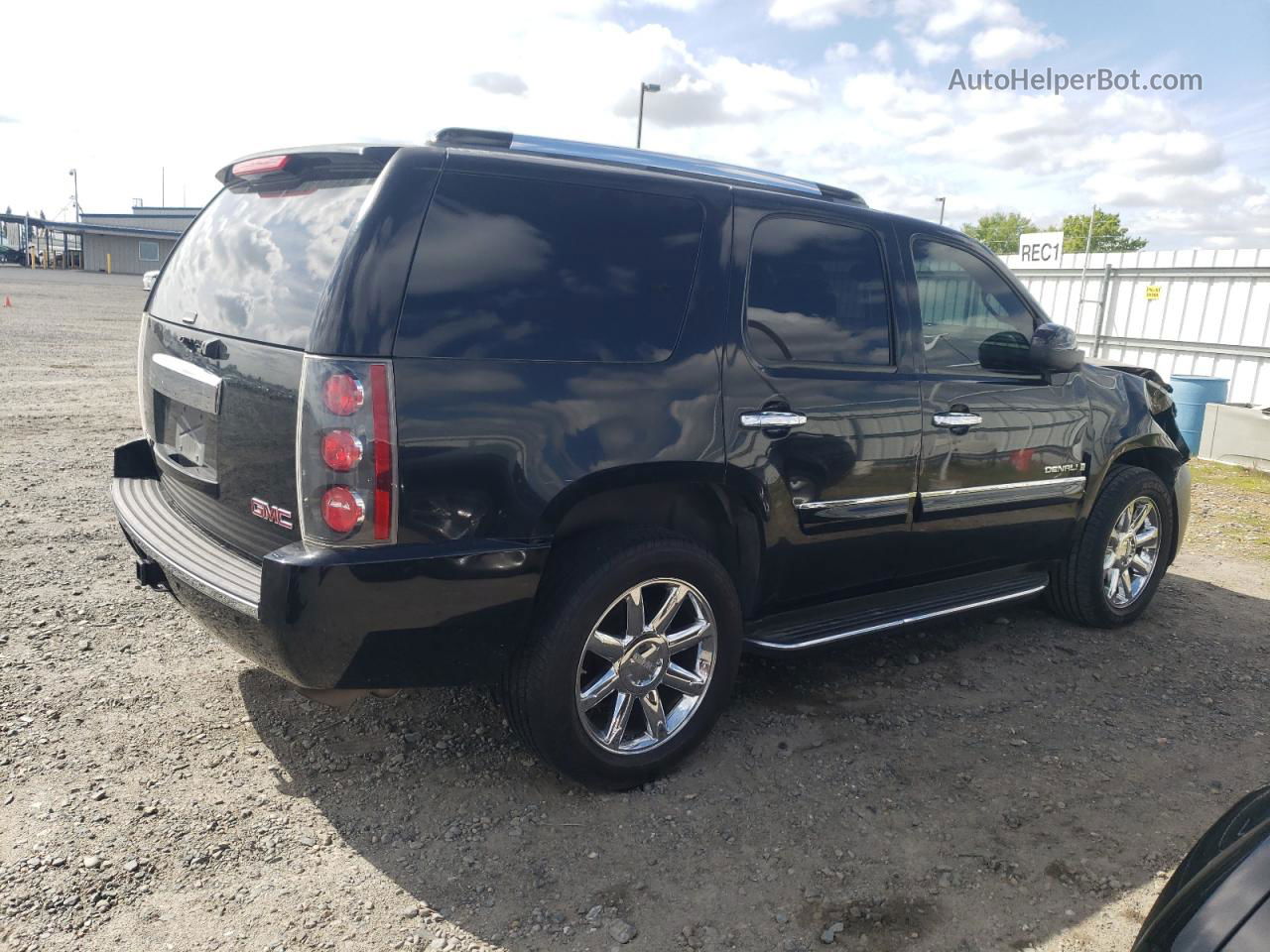 2007 Gmc Yukon Denali Black vin: 1GKFK63837J170659