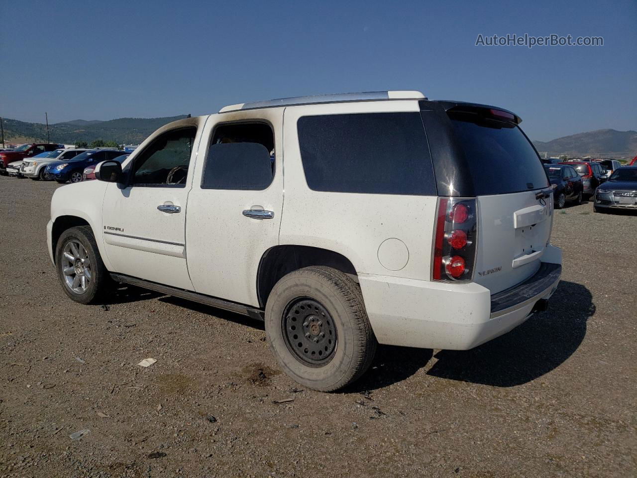 2007 Gmc Yukon Denali Белый vin: 1GKFK63837J281647