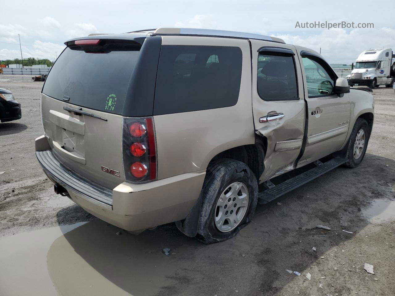 2007 Gmc Yukon Denali Beige vin: 1GKFK63837J353057