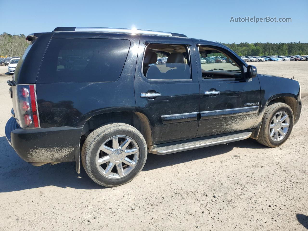 2007 Gmc Yukon Denali Черный vin: 1GKFK63837J397432