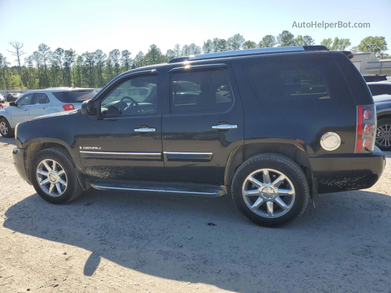 2007 Gmc Yukon Denali Black vin: 1GKFK63837J397432