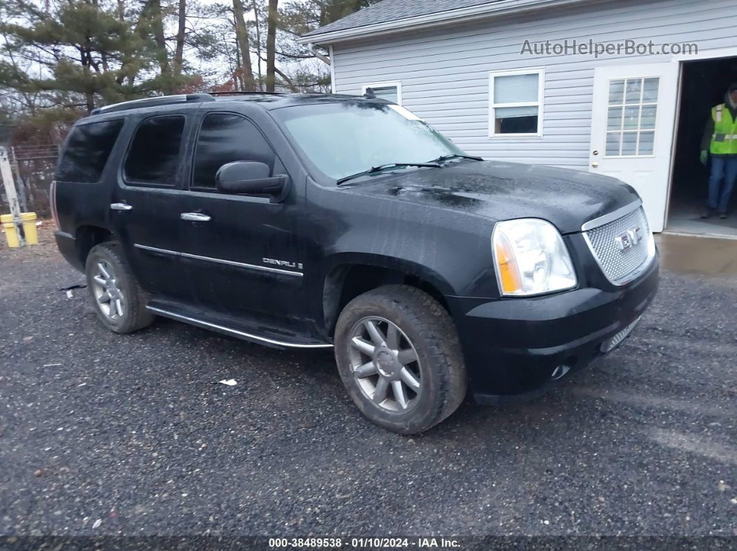 2007 Gmc Yukon Denali Black vin: 1GKFK63847J190838