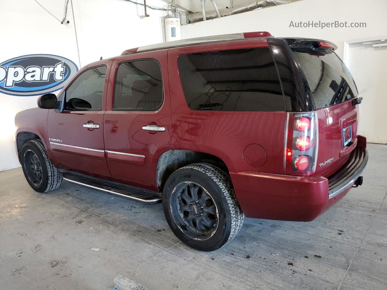 2007 Gmc Yukon Denali Burgundy vin: 1GKFK63847J250035