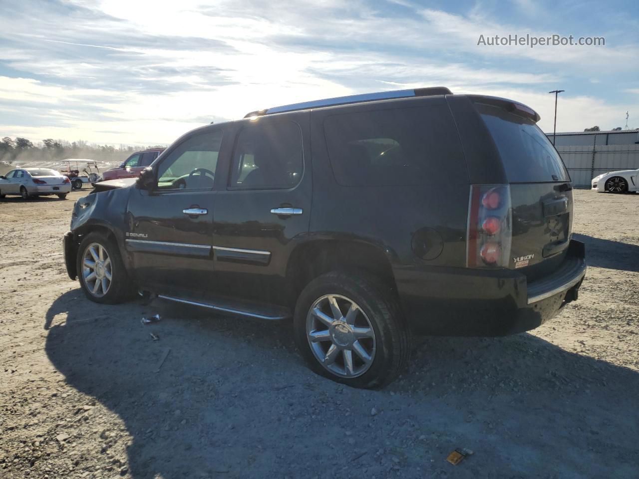 2007 Gmc Yukon Denali Черный vin: 1GKFK63857J133564