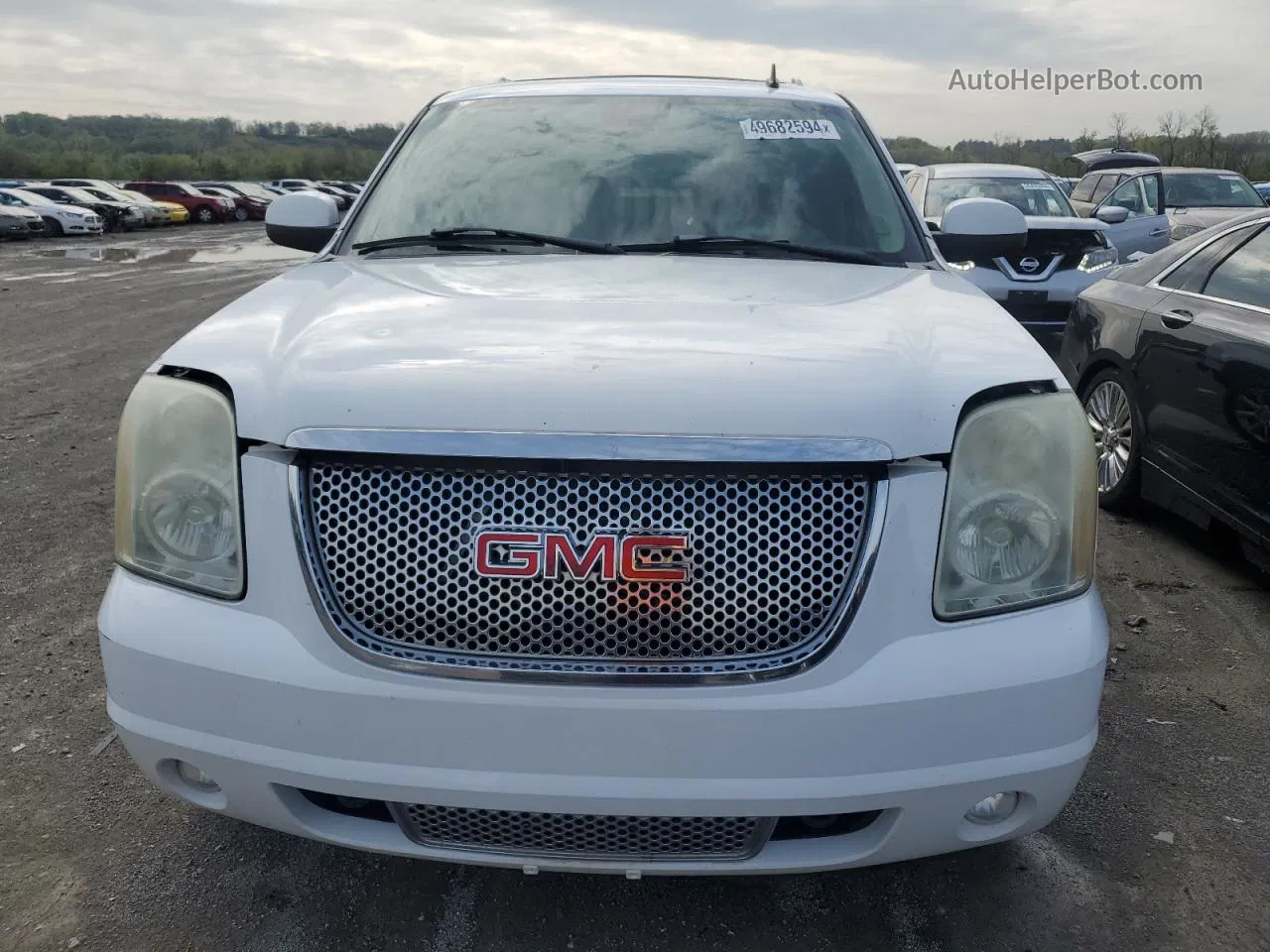 2007 Gmc Yukon Denali White vin: 1GKFK63857J240081