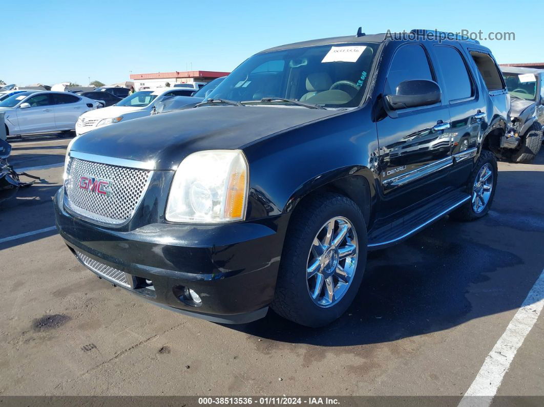 2007 Gmc Yukon Denali Черный vin: 1GKFK63857J362973