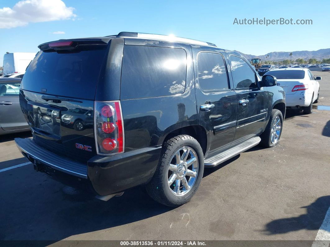 2007 Gmc Yukon Denali Черный vin: 1GKFK63857J362973