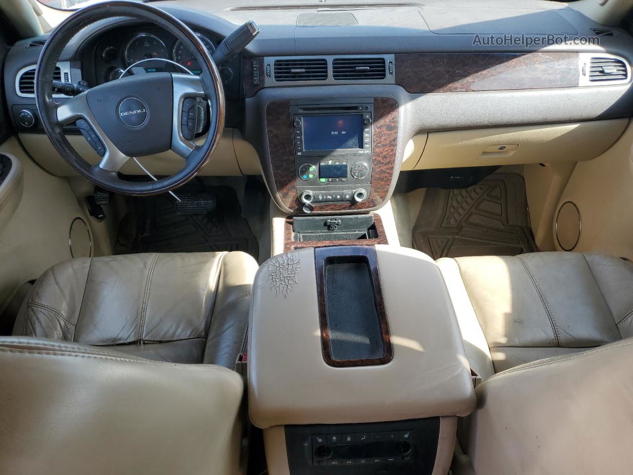 2007 Gmc Yukon Denali Белый vin: 1GKFK63857J401576