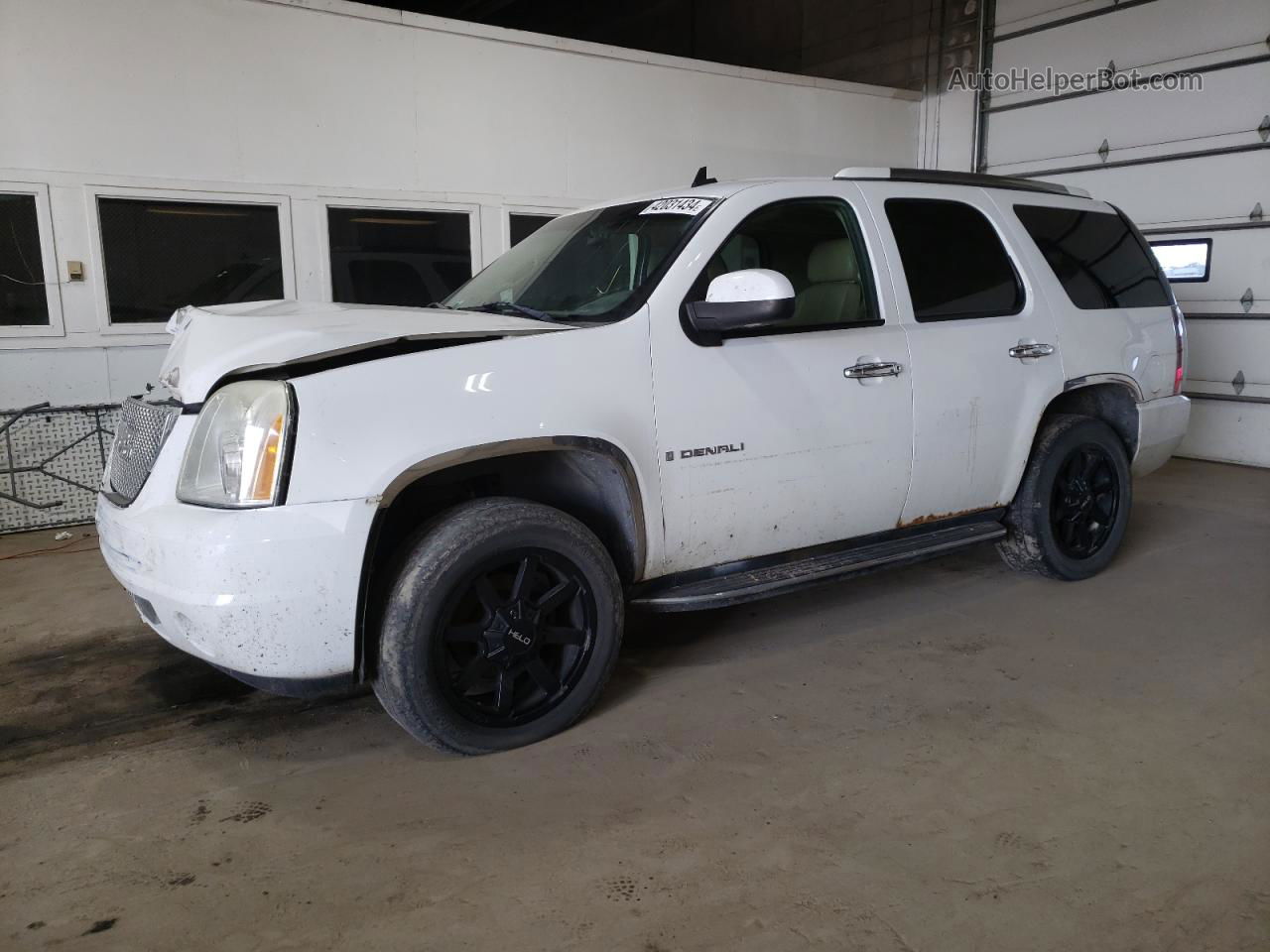 2007 Gmc Yukon Denali White vin: 1GKFK63867J180571