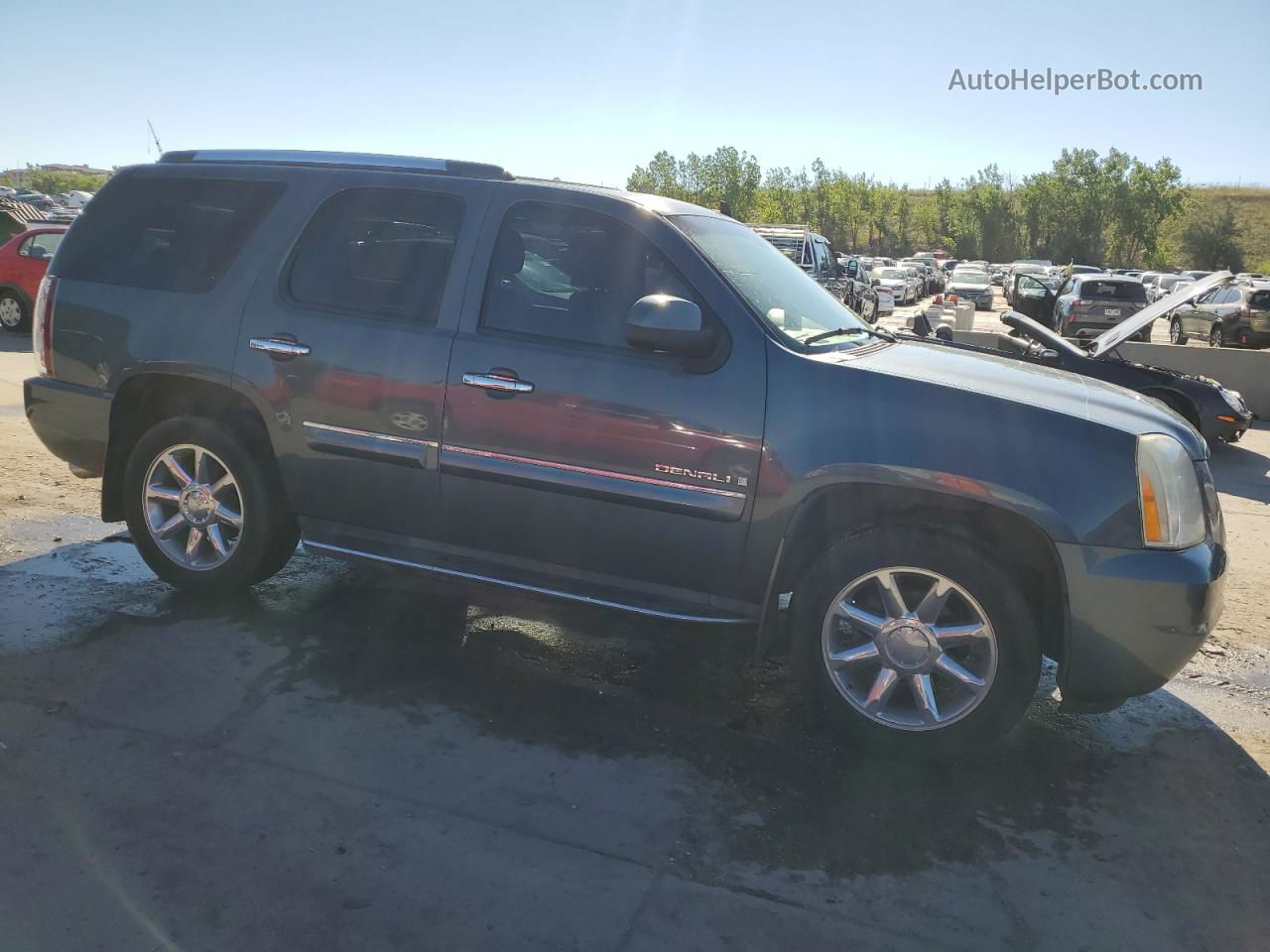 2007 Gmc Yukon Denali Бирюзовый vin: 1GKFK63867J231759