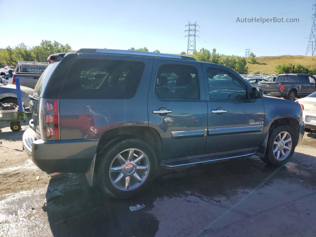 2007 Gmc Yukon Denali Teal vin: 1GKFK63867J231759