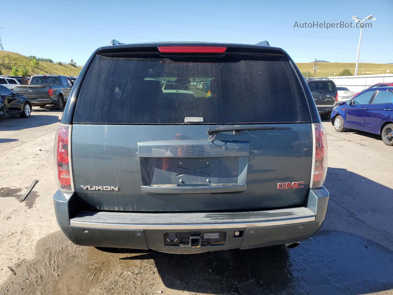 2007 Gmc Yukon Denali Teal vin: 1GKFK63867J231759