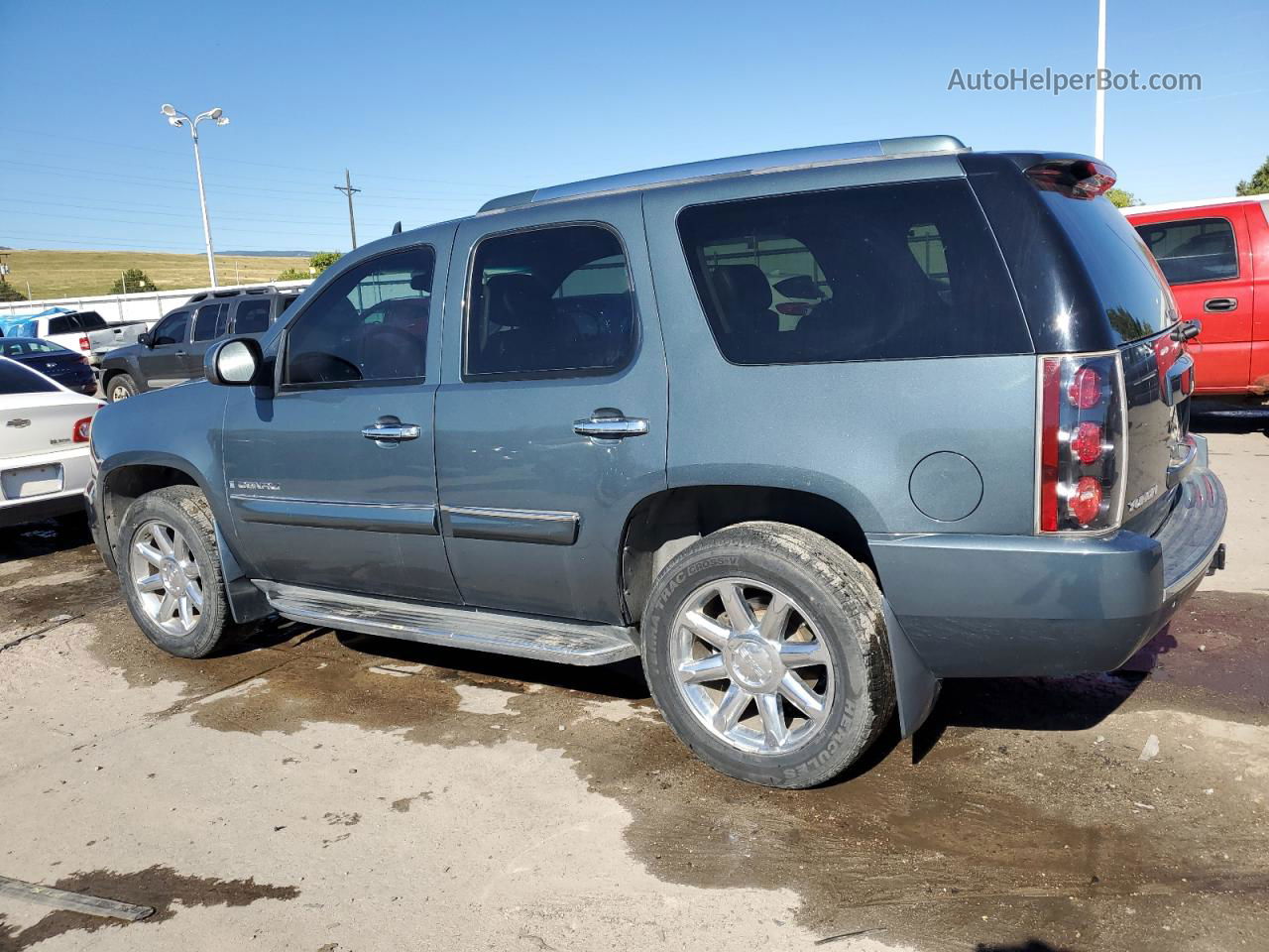 2007 Gmc Yukon Denali Бирюзовый vin: 1GKFK63867J231759