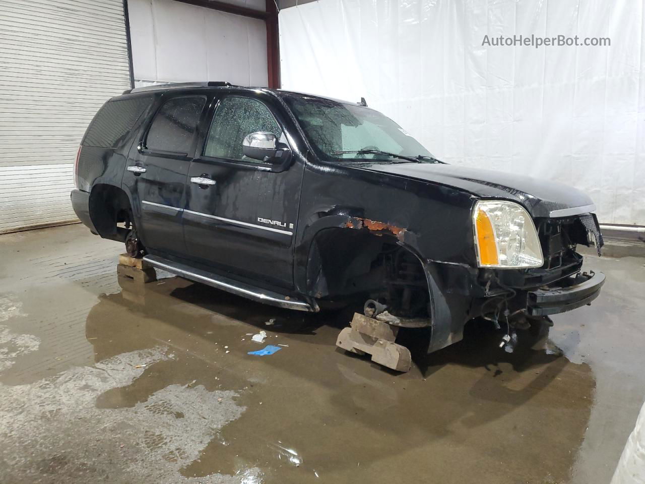 2007 Gmc Yukon Denali Черный vin: 1GKFK63867J233706