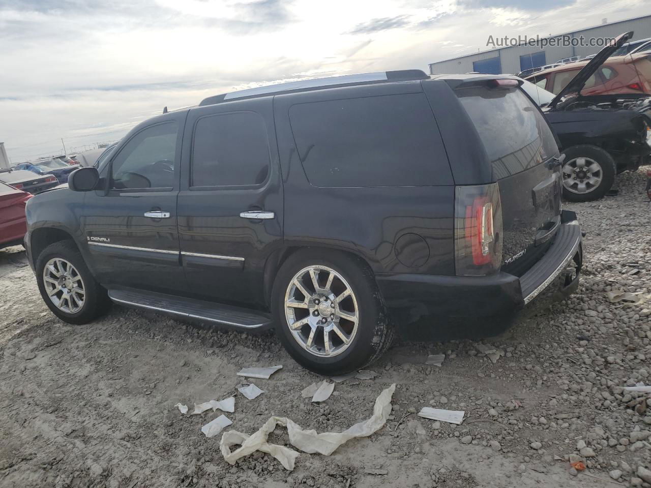 2007 Gmc Yukon Denali Черный vin: 1GKFK63867J266995