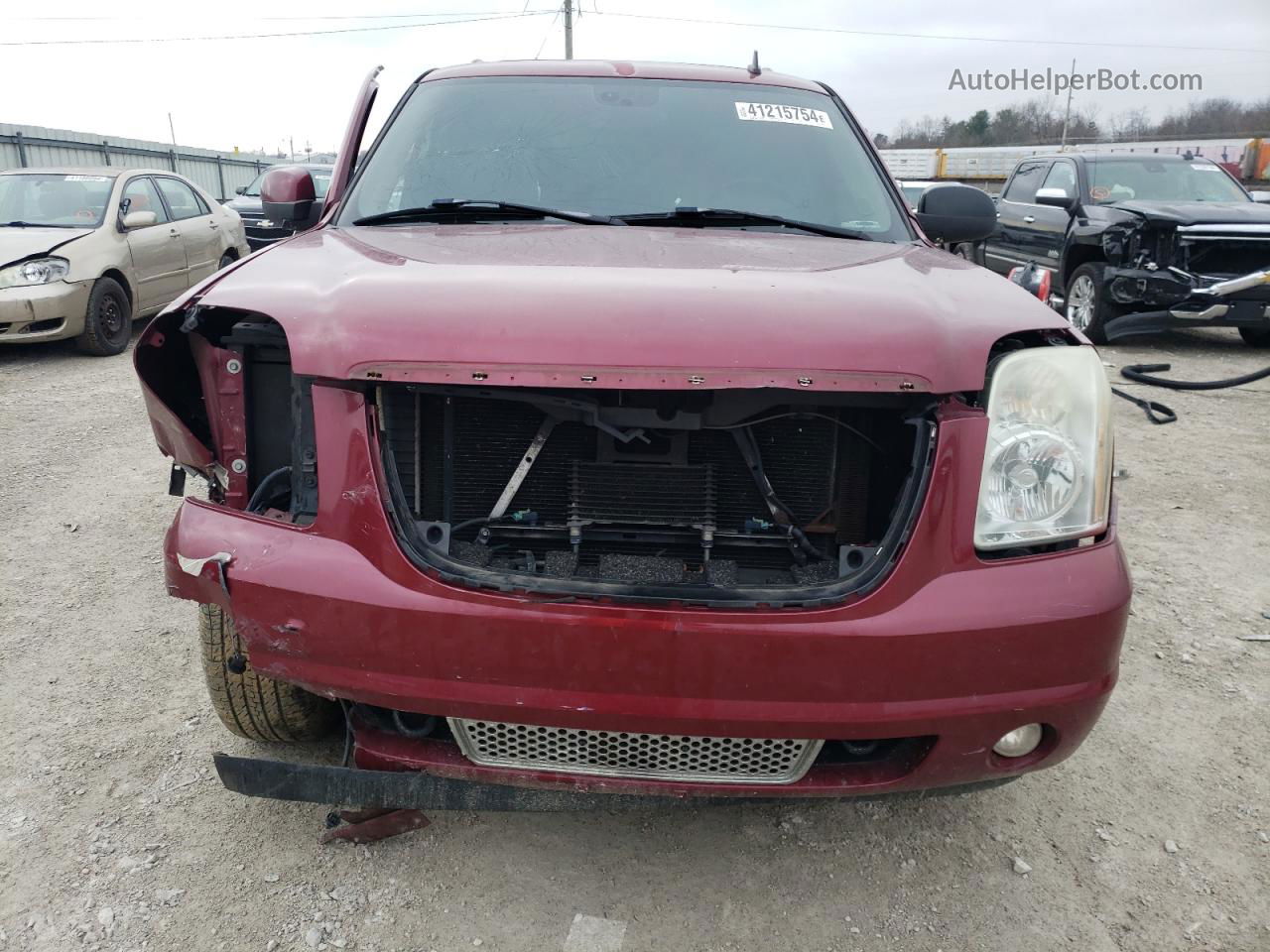 2007 Gmc Yukon Denali Maroon vin: 1GKFK63867J288947