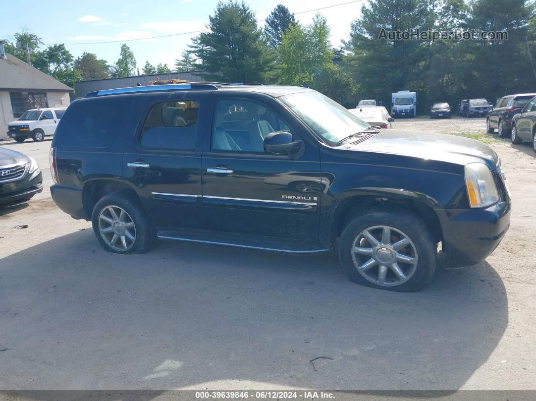 2007 Gmc Yukon Denali Черный vin: 1GKFK63867J289354