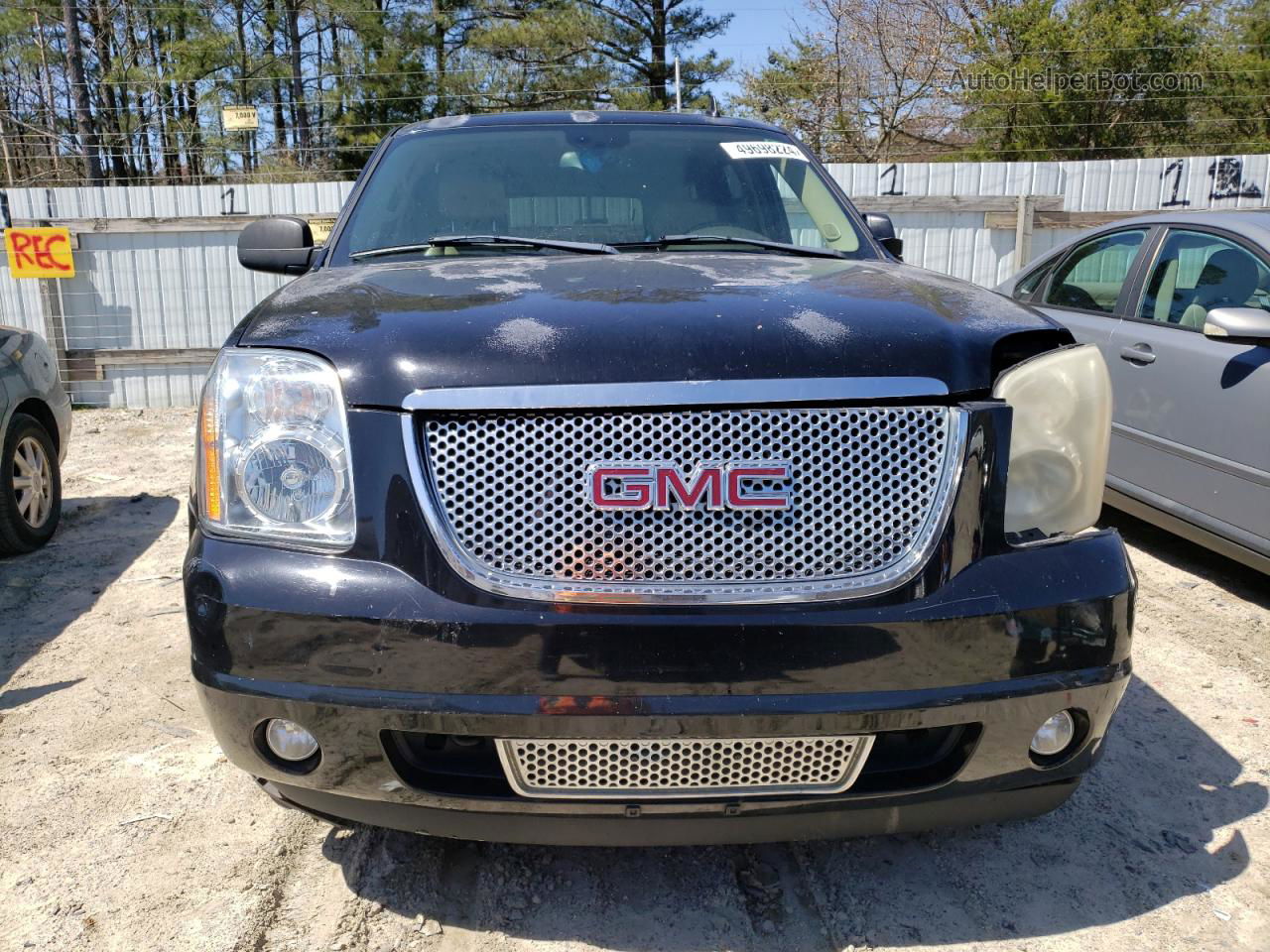 2007 Gmc Yukon Denali Черный vin: 1GKFK63887J394204