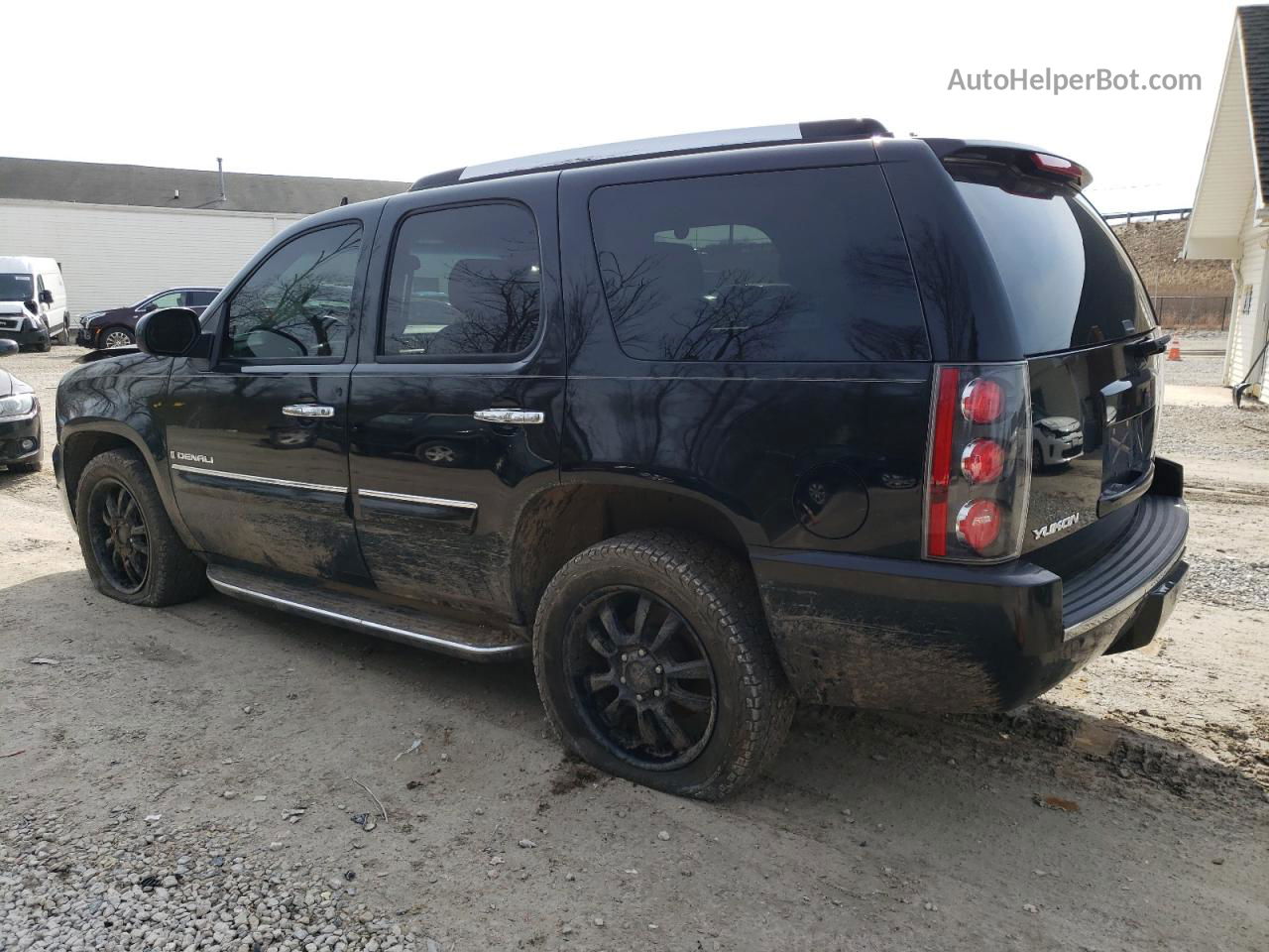 2007 Gmc Yukon Denali Черный vin: 1GKFK63887J396972