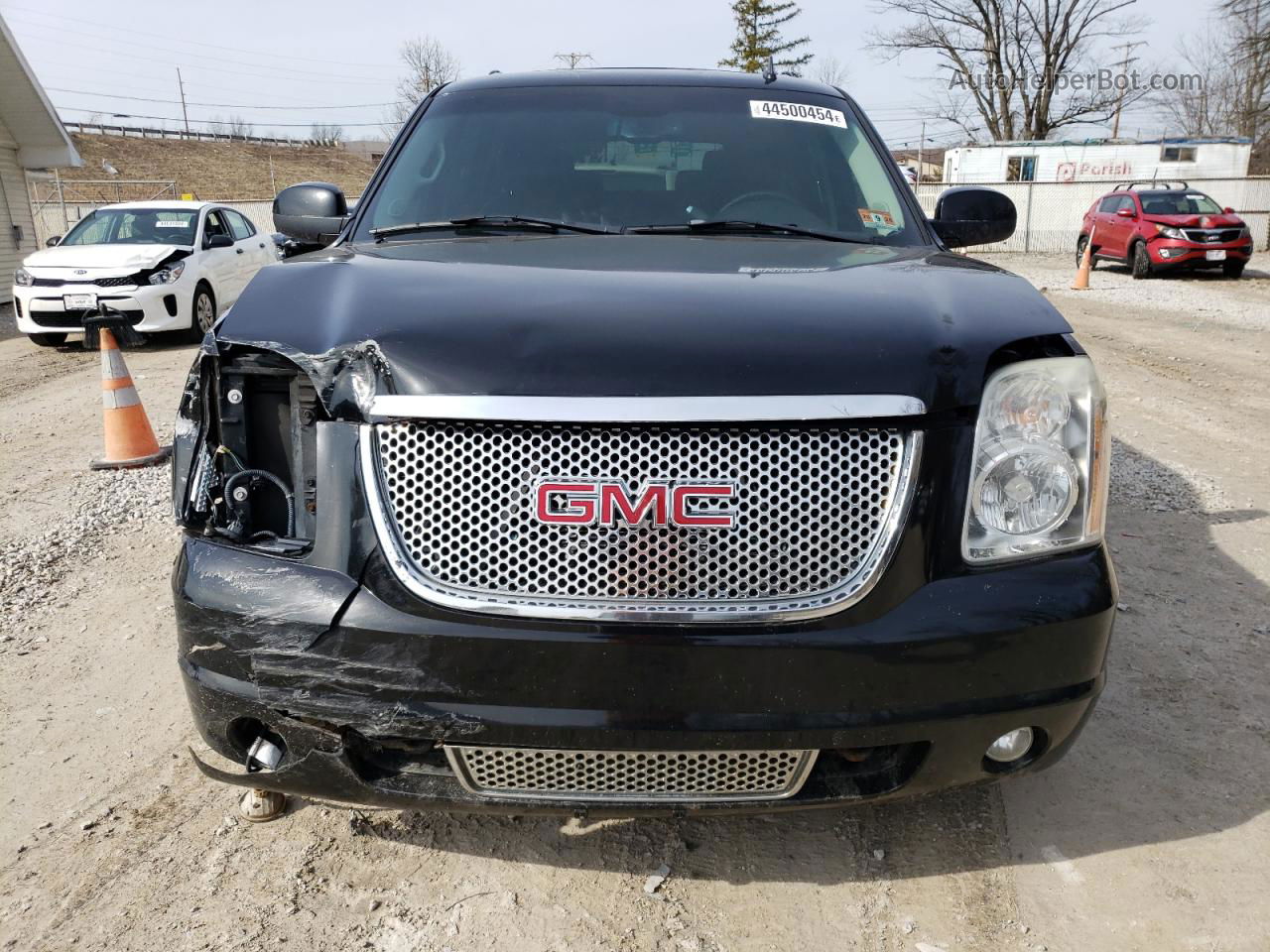 2007 Gmc Yukon Denali Черный vin: 1GKFK63887J396972