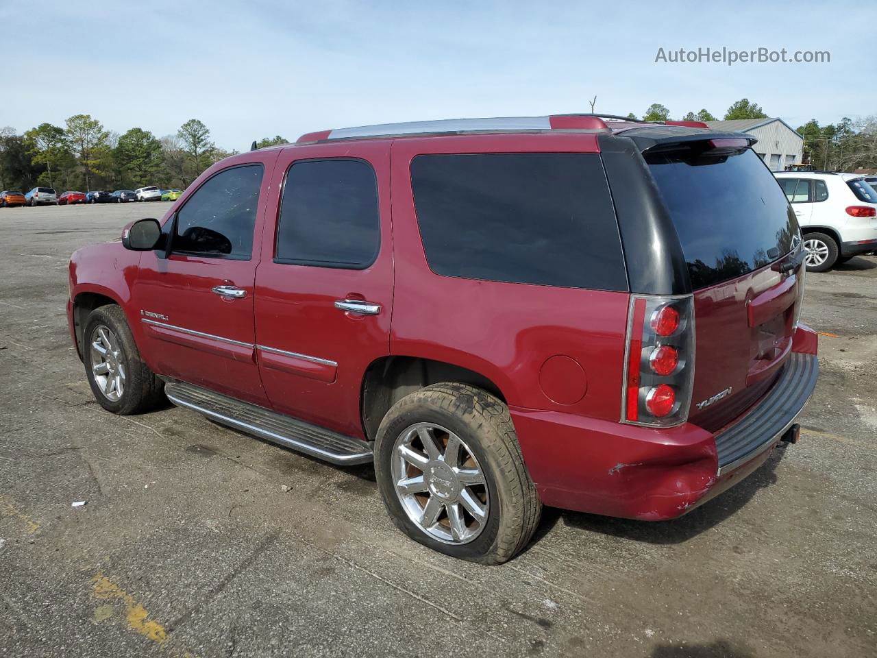 2007 Gmc Yukon Denali Темно-бордовый vin: 1GKFK63897J231867