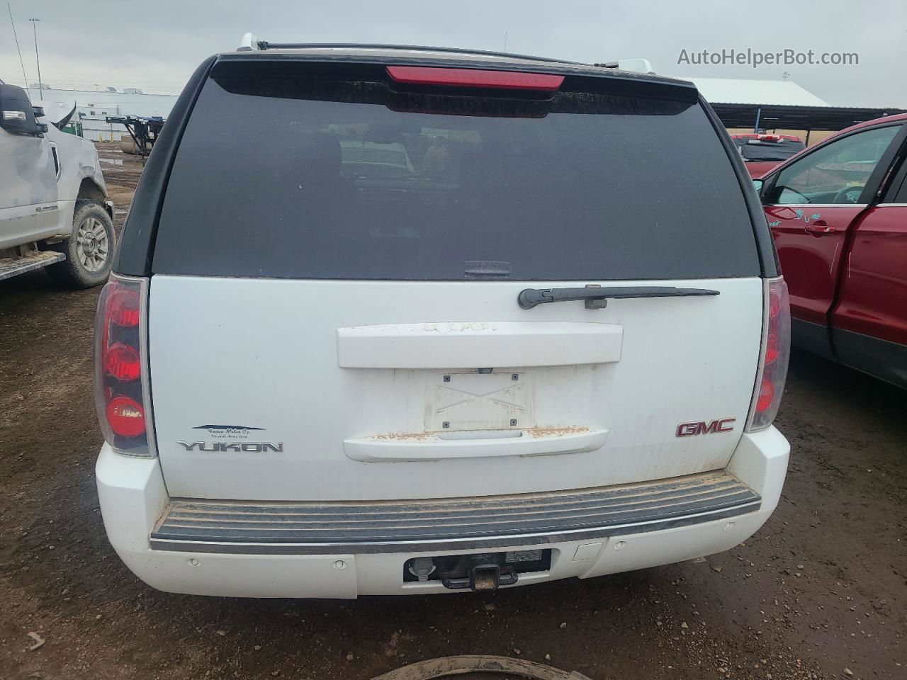 2007 Gmc Yukon Denali White vin: 1GKFK63897J244523