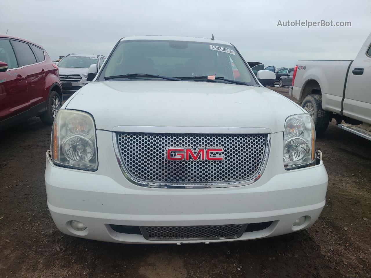 2007 Gmc Yukon Denali White vin: 1GKFK63897J244523