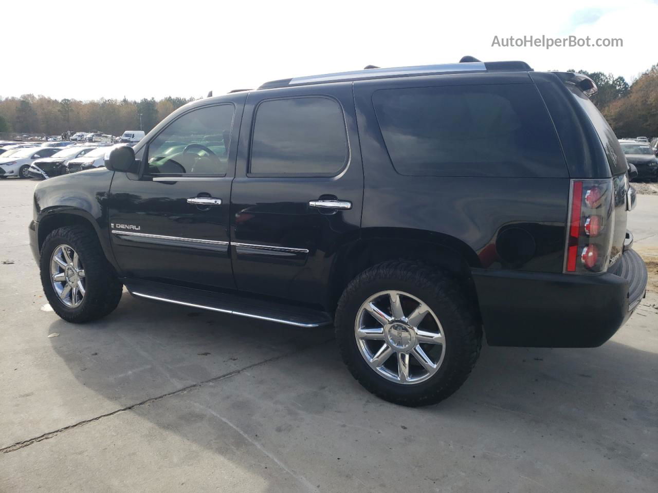 2007 Gmc Yukon Denali Черный vin: 1GKFK63897J272192