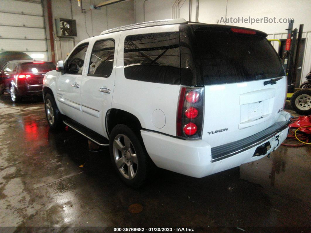 2007 Gmc Yukon Denali White vin: 1GKFK63897J286075