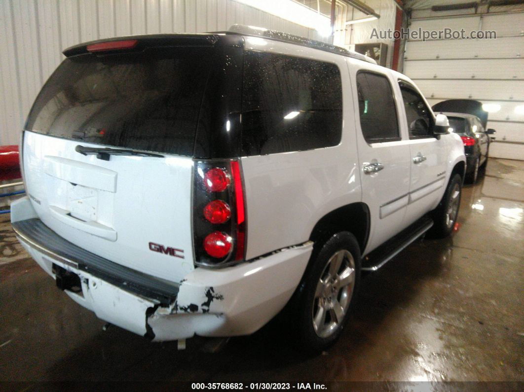 2007 Gmc Yukon Denali White vin: 1GKFK63897J286075