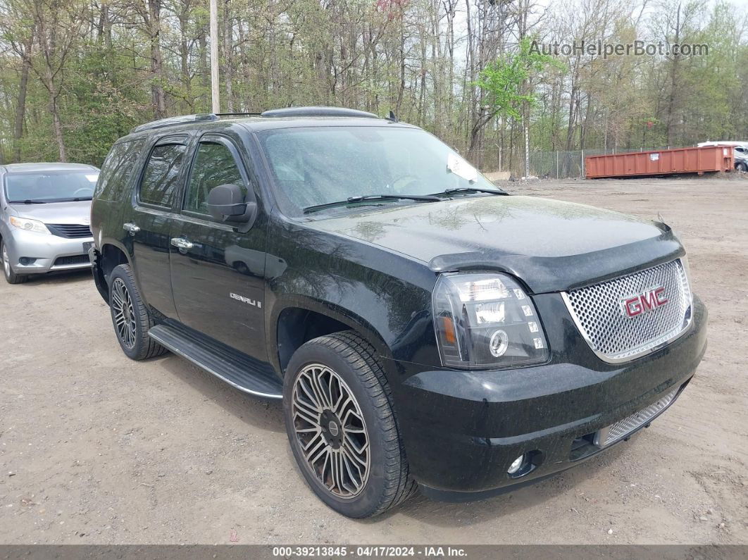 2007 Gmc Yukon Denali Black vin: 1GKFK63897J323187