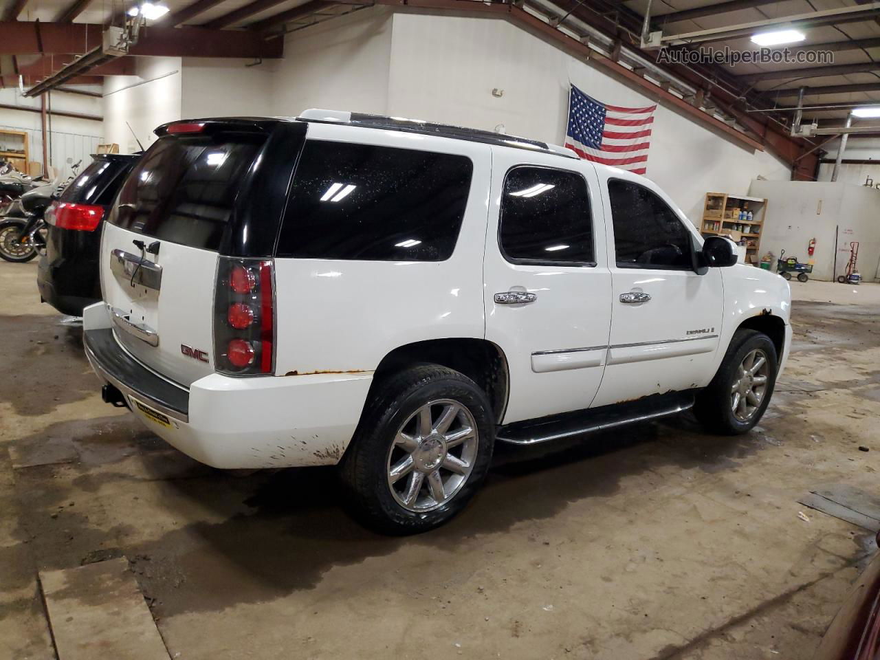 2007 Gmc Yukon Denali White vin: 1GKFK638X7J147248