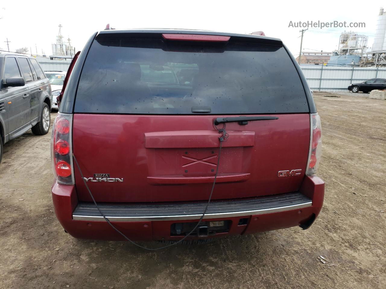 2007 Gmc Yukon Denali Red vin: 1GKFK638X7J182307