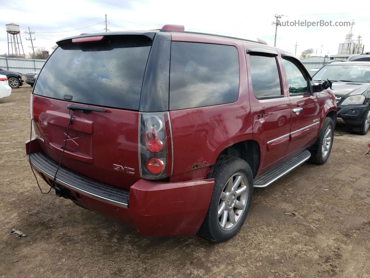 2007 Gmc Yukon Denali Red vin: 1GKFK638X7J182307