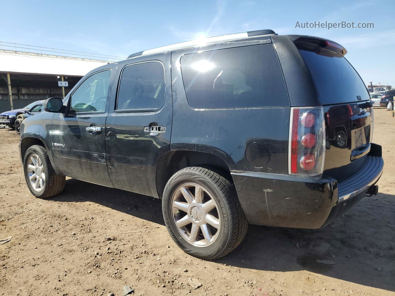 2007 Gmc Yukon Denali Black vin: 1GKFK638X7J185403