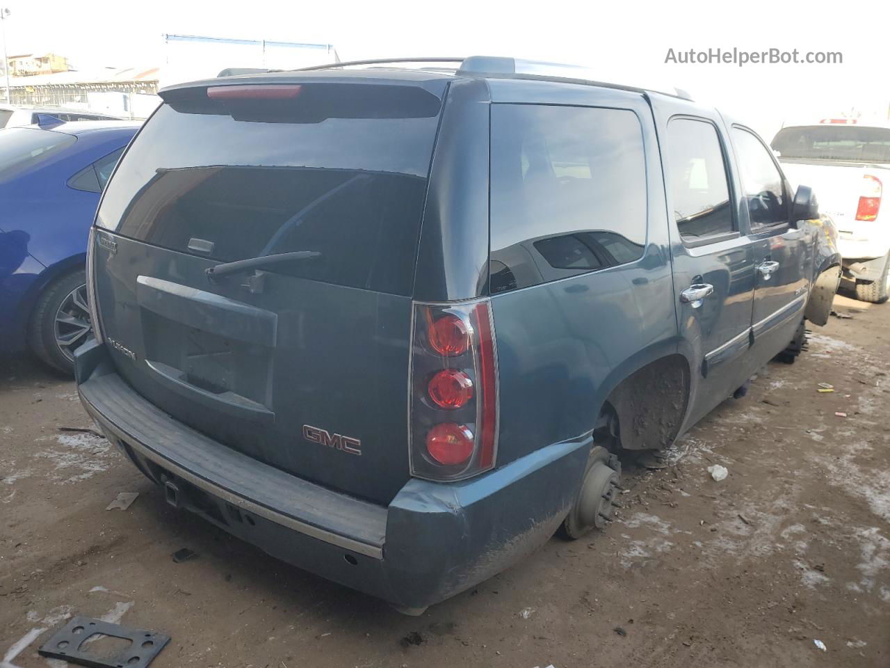 2007 Gmc Yukon Denali Blue vin: 1GKFK638X7J264702