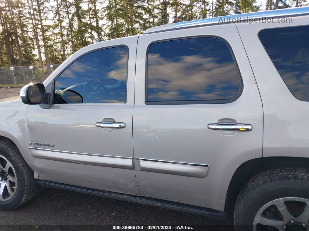 2007 Gmc Yukon Denali Silver vin: 1GKFK638X7J284027