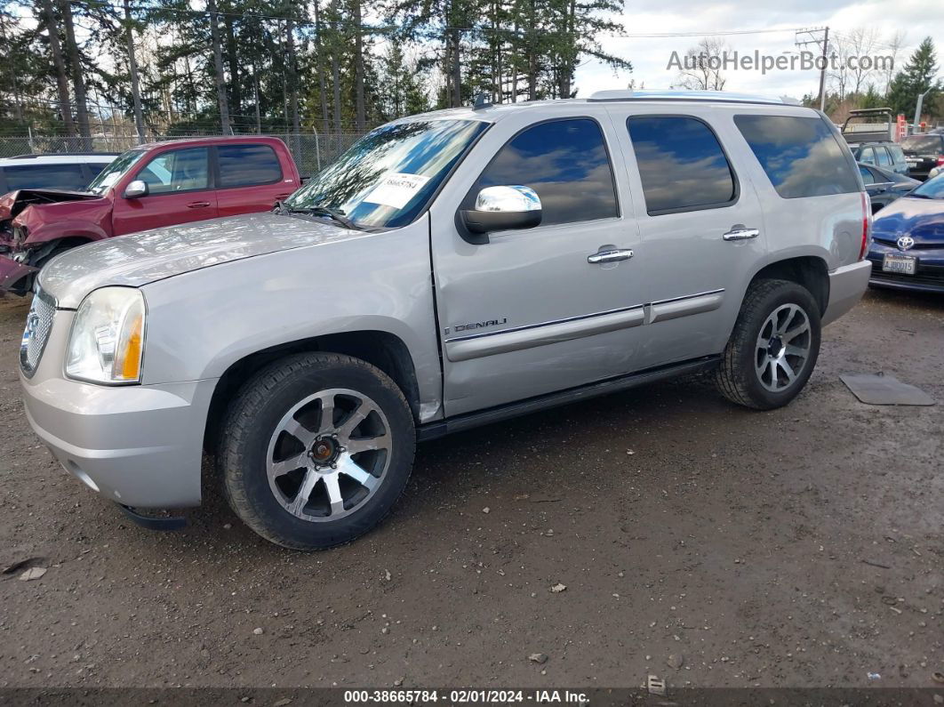 2007 Gmc Yukon Denali Silver vin: 1GKFK638X7J284027