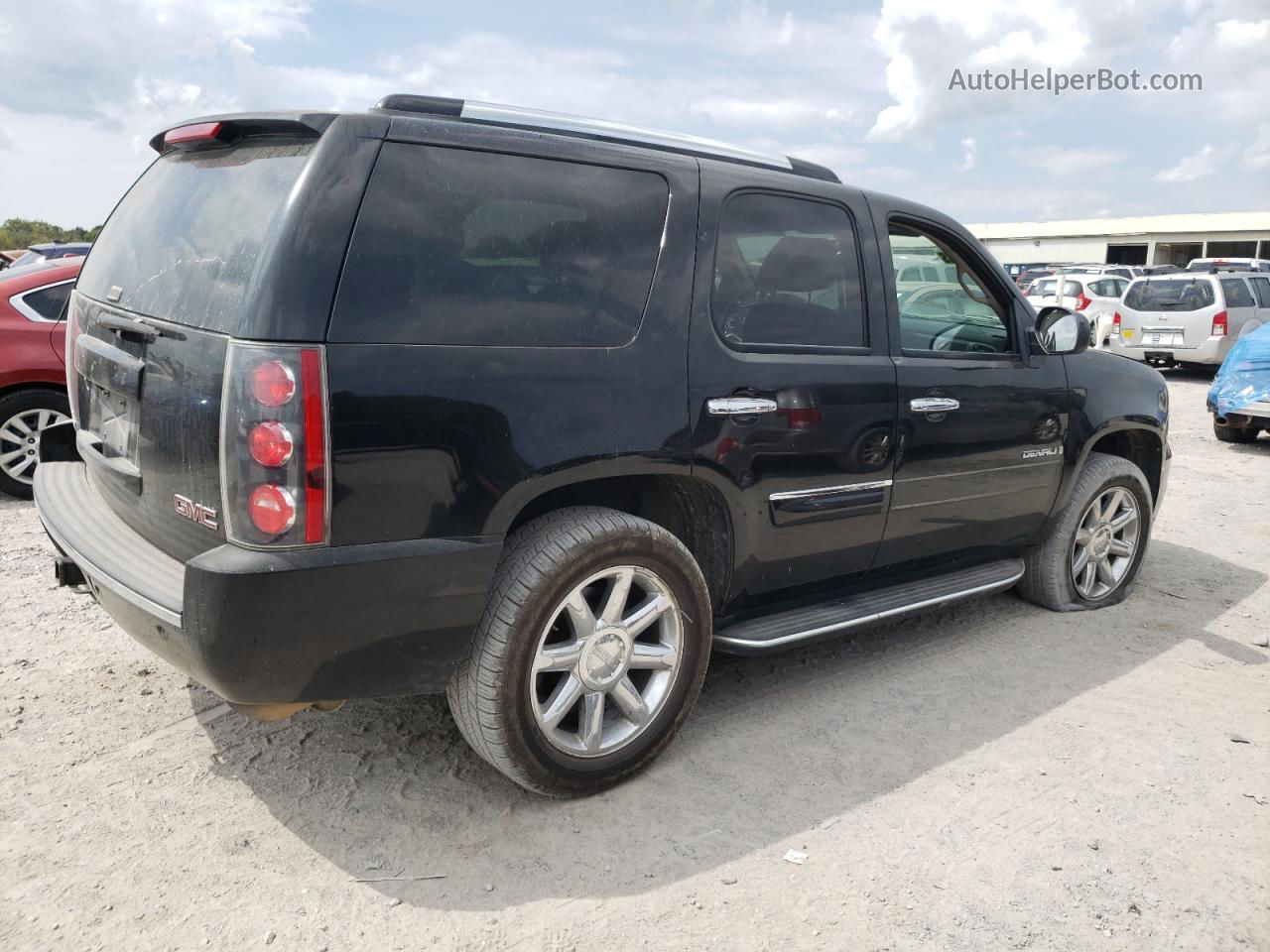 2007 Gmc Yukon Denali Черный vin: 1GKFK638X7J330097