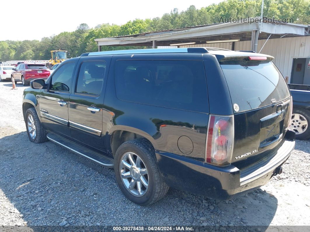 2007 Gmc Yukon Xl 1500 Denali Black vin: 1GKFK66807J175992