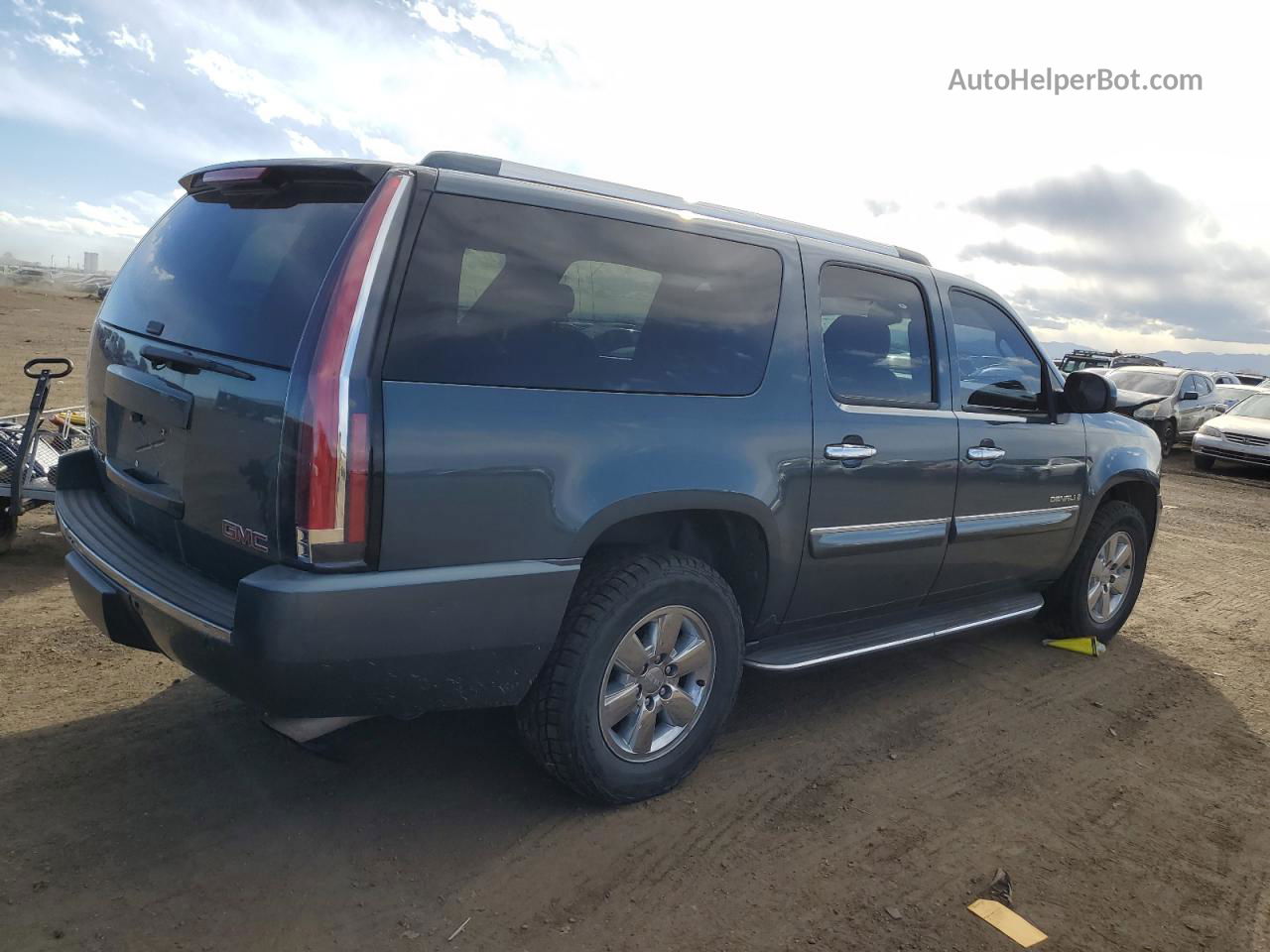 2007 Gmc Yukon Xl Denali Blue vin: 1GKFK66807J191061