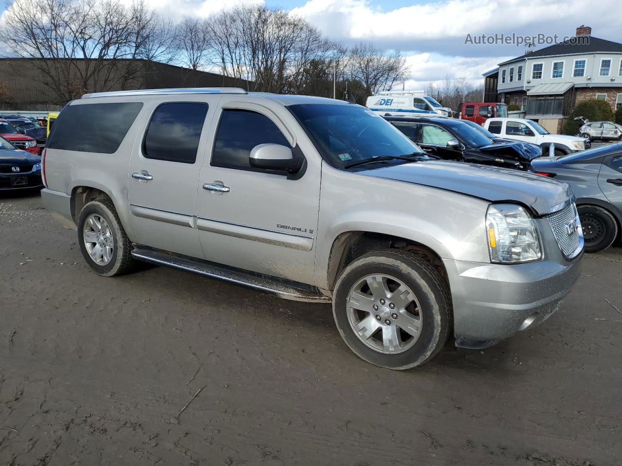 2007 Gmc Yukon Xl Denali Бежевый vin: 1GKFK66807J323932