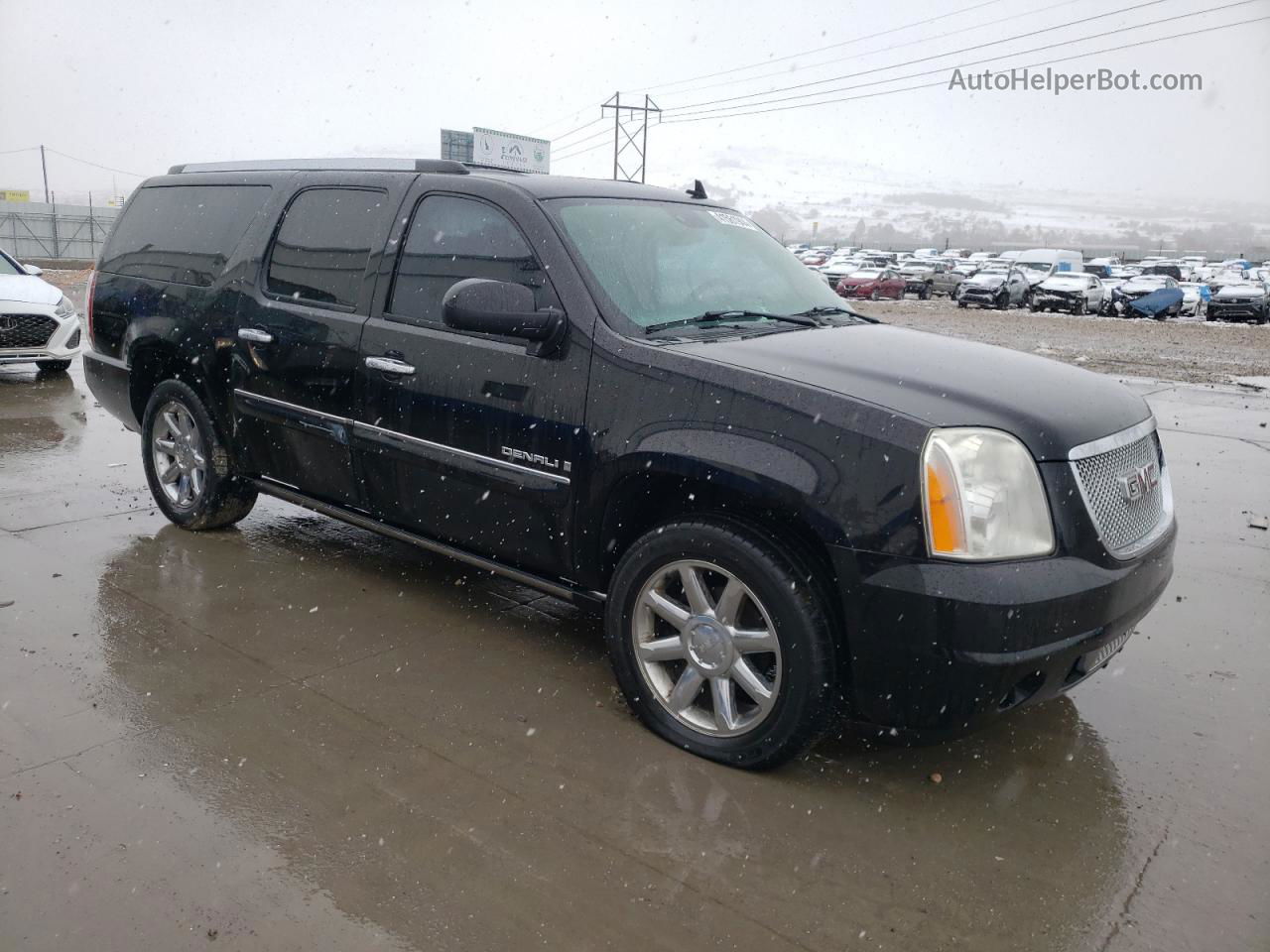 2007 Gmc Yukon Xl Denali Black vin: 1GKFK66817J337662