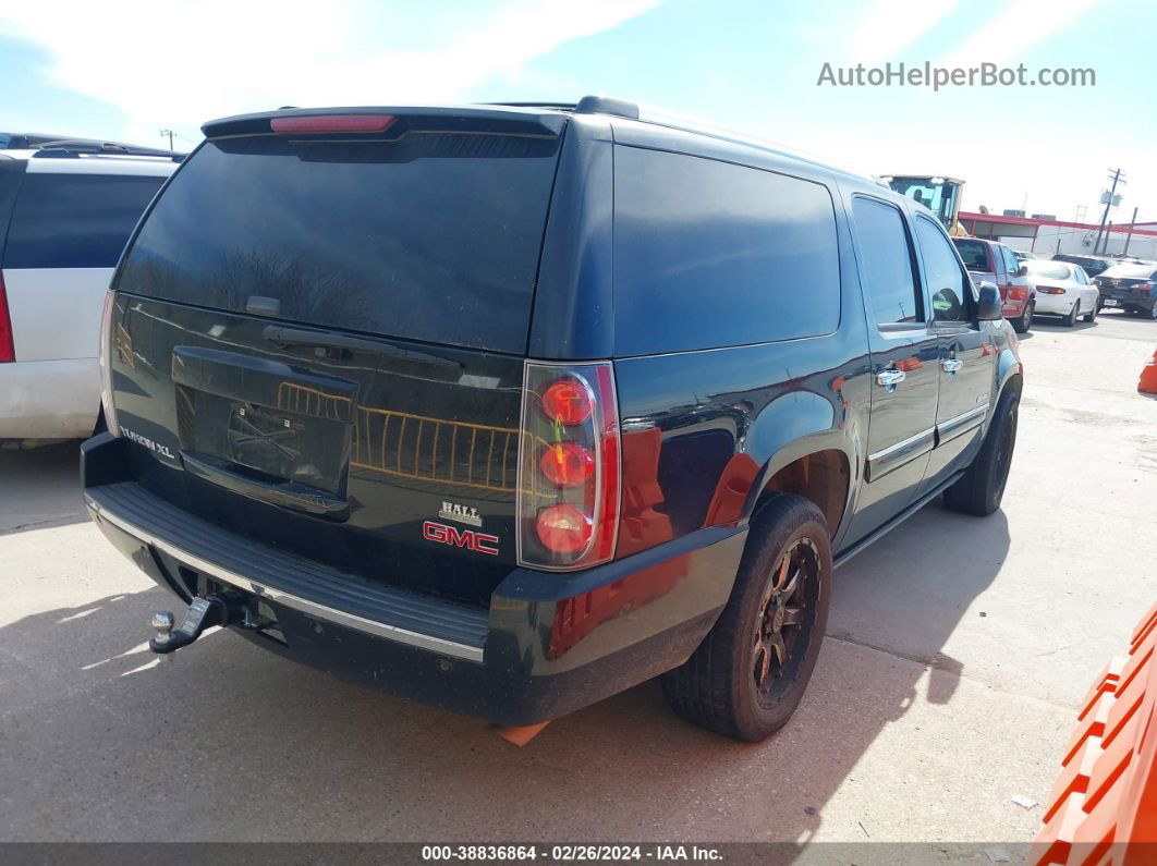 2007 Gmc Yukon Xl 1500 Denali Black vin: 1GKFK66817J348757