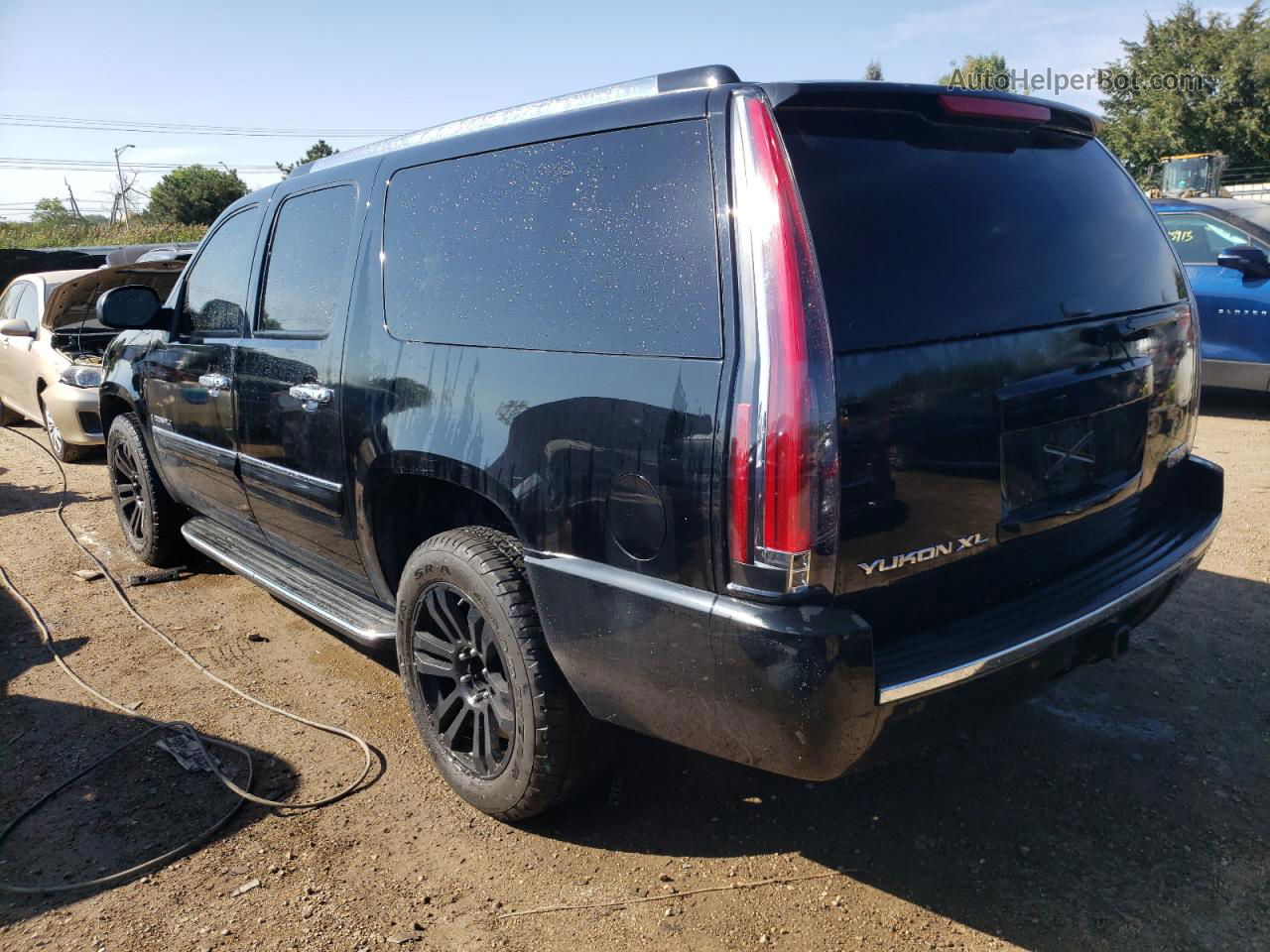 2007 Gmc Yukon Xl Denali Черный vin: 1GKFK66827J303178