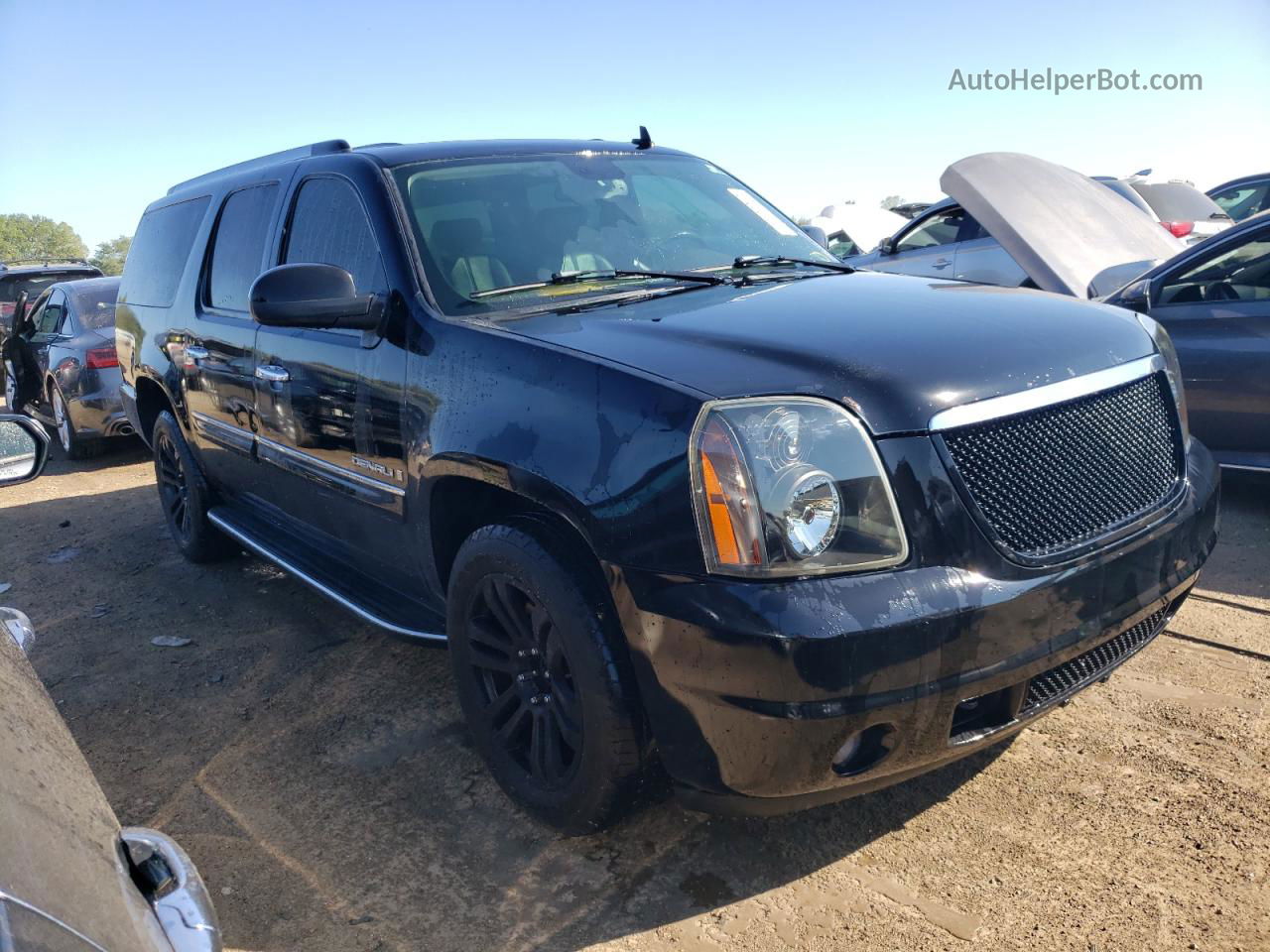 2007 Gmc Yukon Xl Denali Черный vin: 1GKFK66827J303178