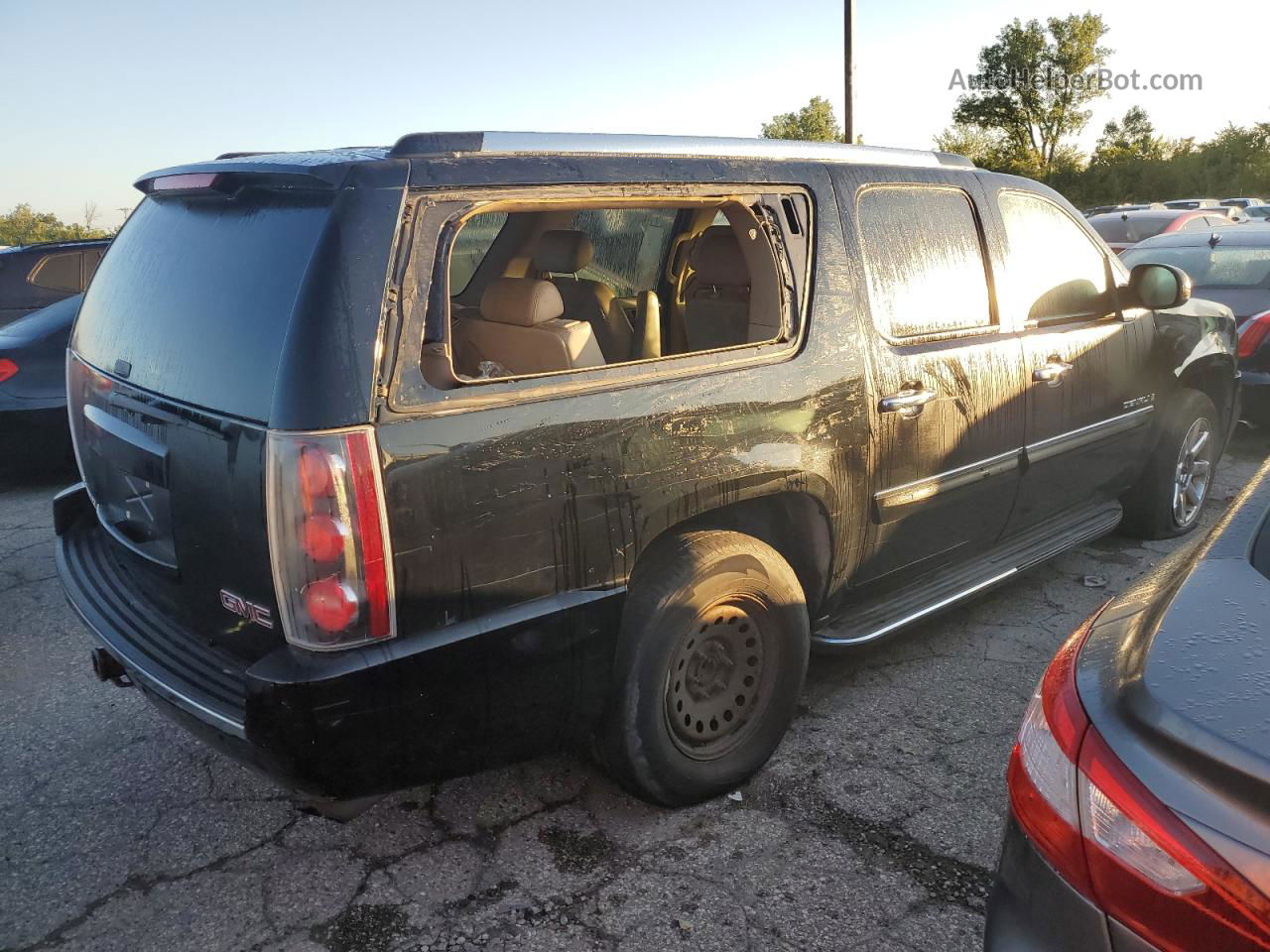 2007 Gmc Yukon Xl Denali Black vin: 1GKFK66847J144390